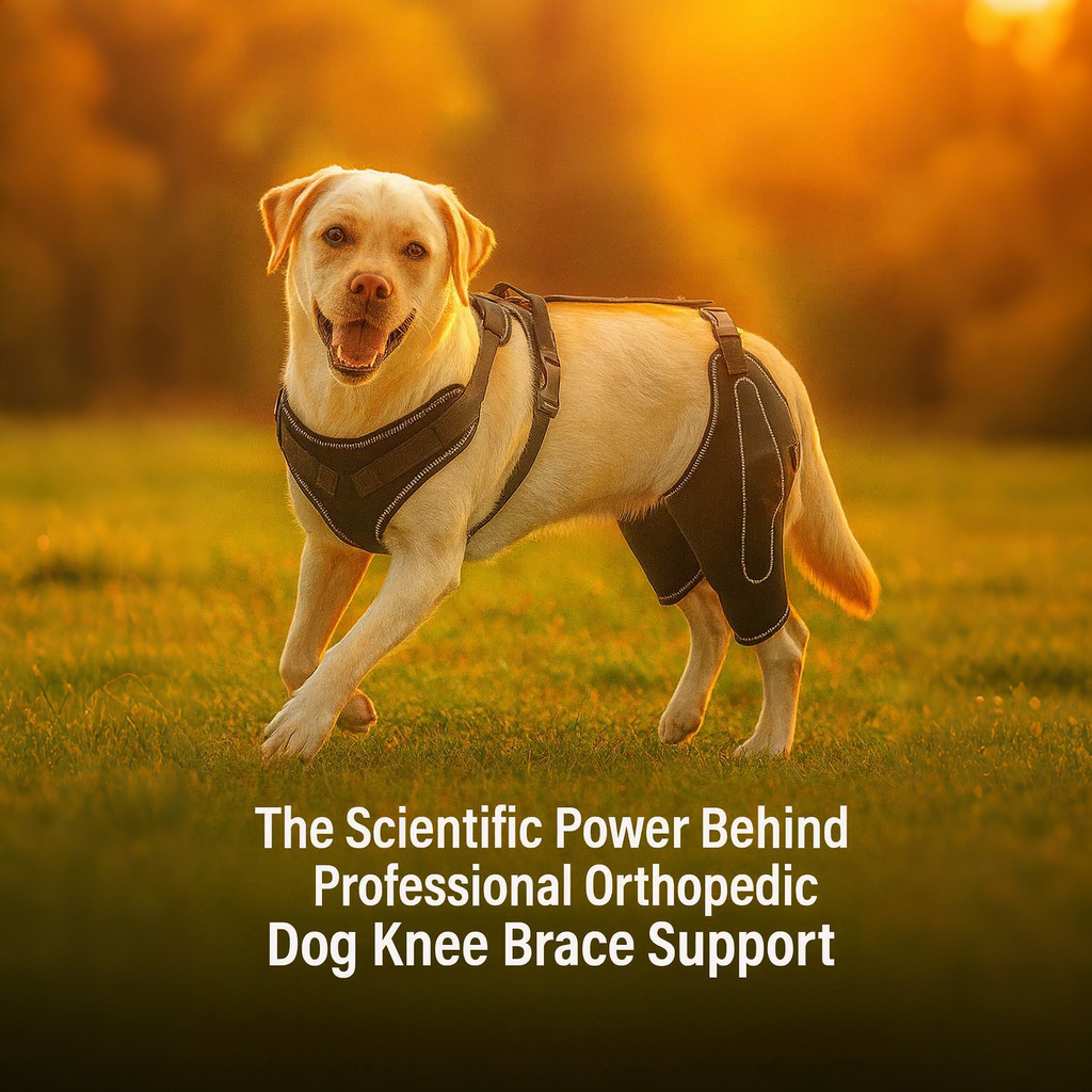 View of The Mechanics Behind Dog Knee Support | Lispoo’s Four-Level Brace ...