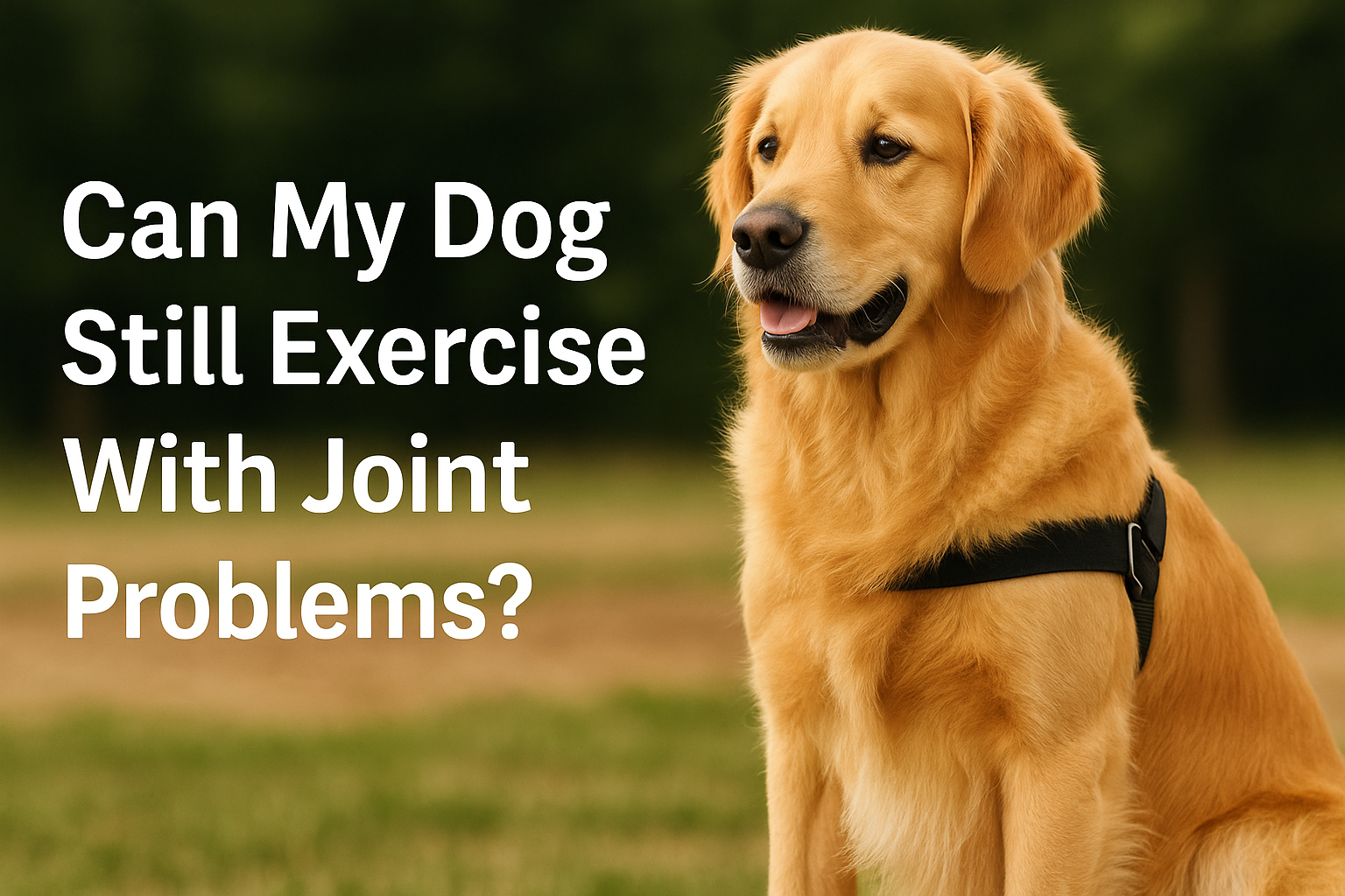 Can My Dog Still Exercise With Joint Problems? – LISPOO
