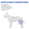 Lispoo Dog Knee Brace for Torn AclLeg